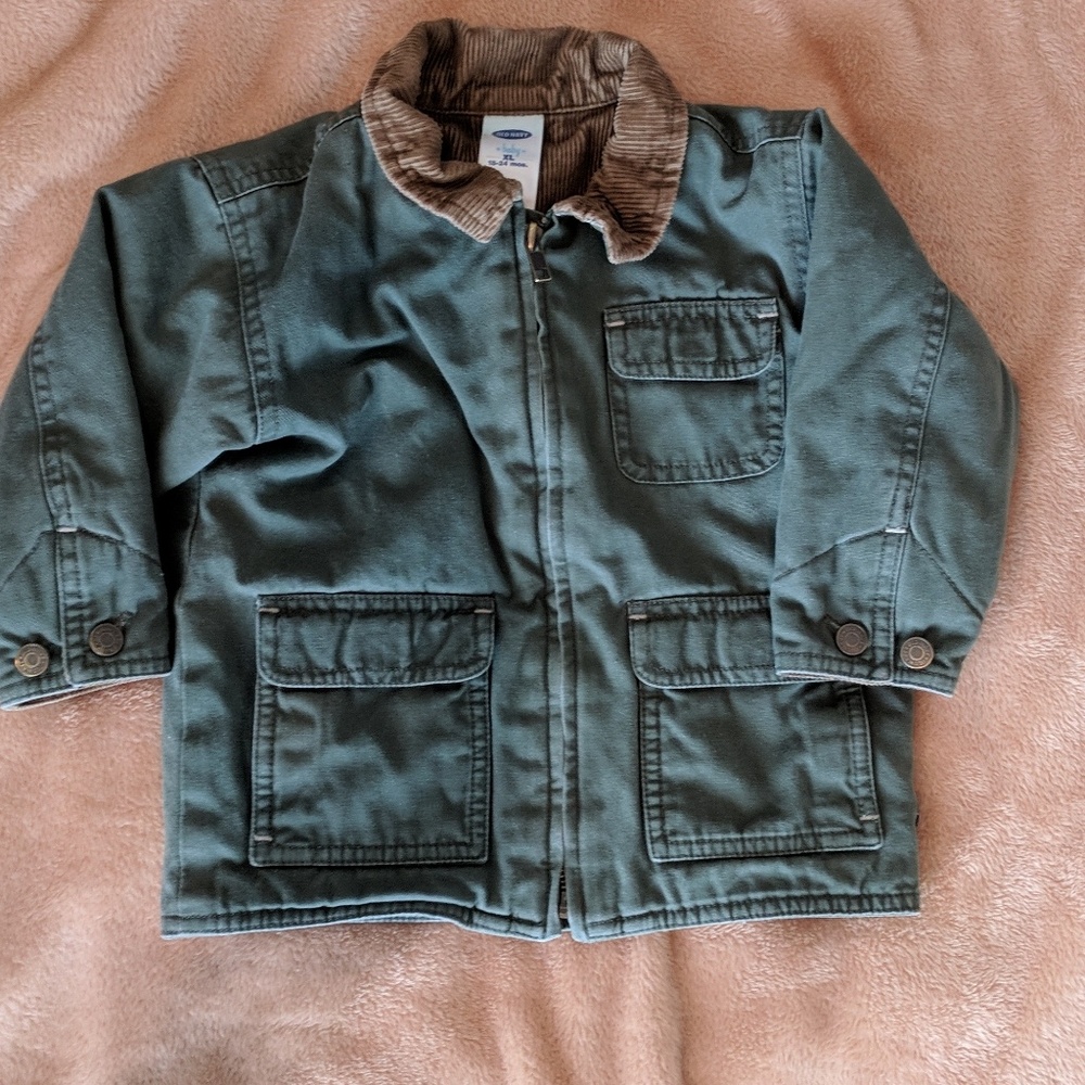 Old Navy barn jacket for toddler boy 18-24 months